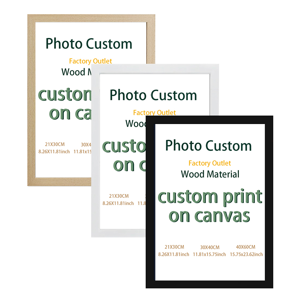 Picture Frame - Özelleştirilmiş tuval boyama artı fotoğraf çerçevesi,