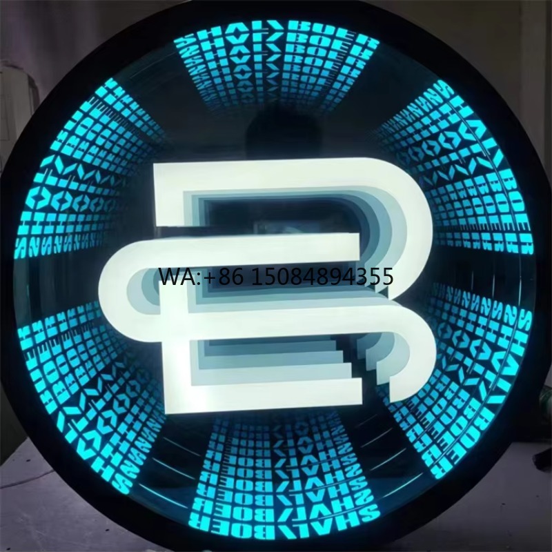 Decorative Mirror - Ücretsiz Tasarım Özelleştirilmiş Sihirli Sonsuzluk Aynalı