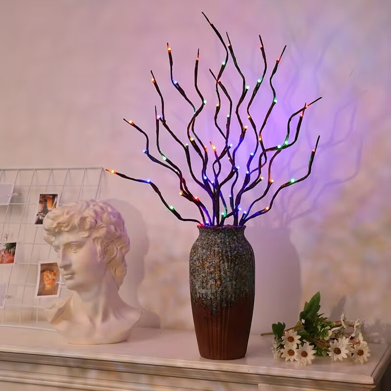 1/2 adet 20LED kiraz çiçeği ağ - Vase Decor incelemesi ve fiyatı