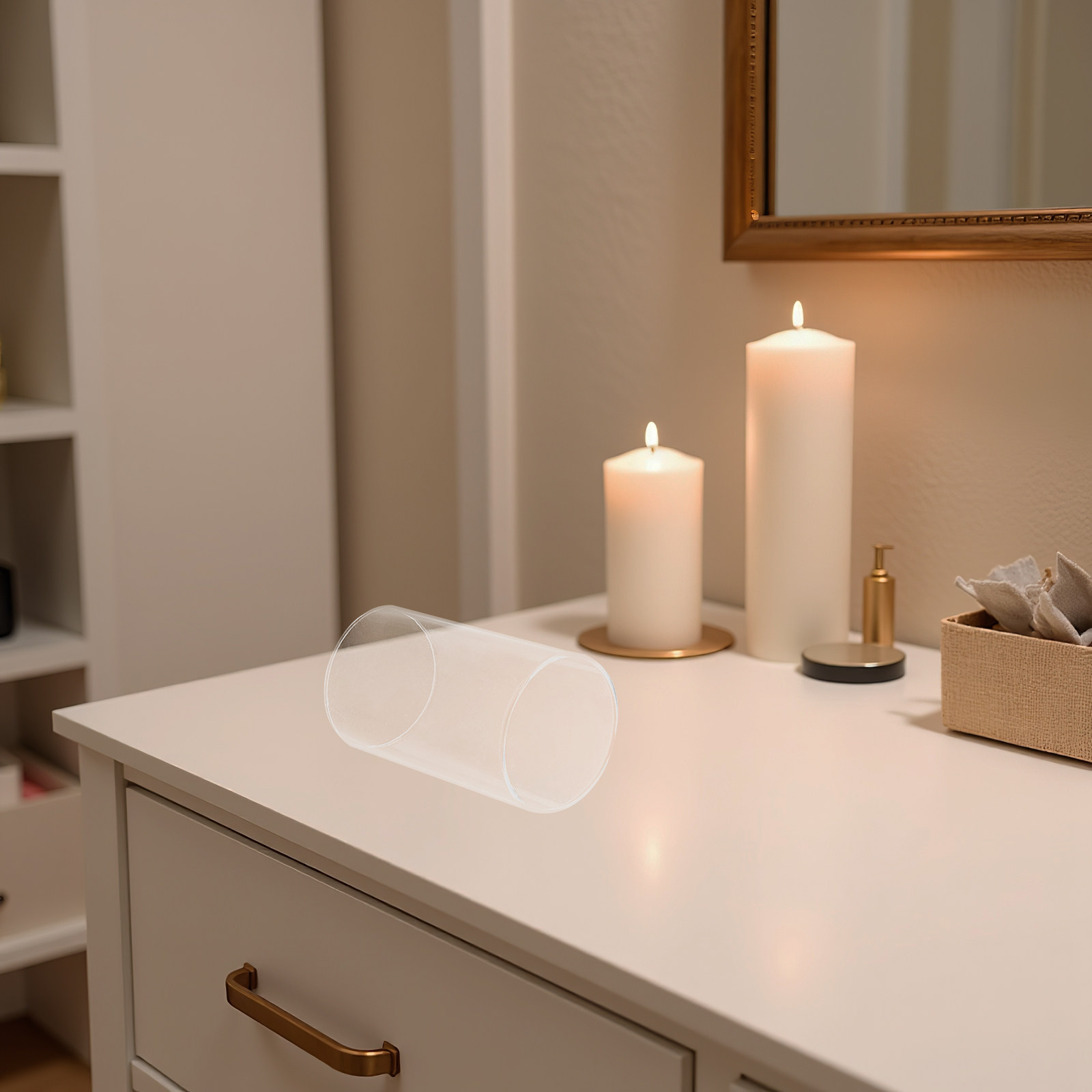 Cam Tutucu, Mum Standı, Şeffaf - Candle Holder Decor incelemesi ve fiyatı
